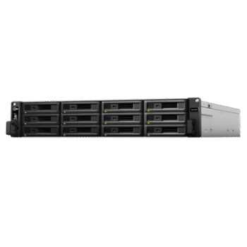 Unidad de Expansión Synology RX1217/RX1217RP | 12 Bahías de Disco | Compatible con RackStation 2U | Expansión de Volumen en Línea | Fuentes de Alimentación Redundantes (RX1217RP) | Administración DSM.