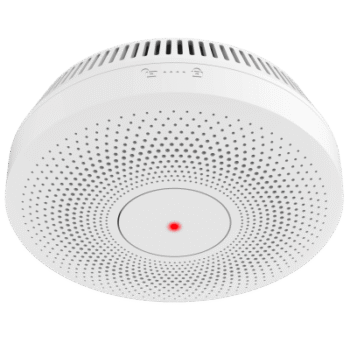 Detector de Humo Interlink / Doble Tecnología de Sensor de Luz / Alarma Auditiva 85dB / Batería de Litio 10 Años / Autoverificación/ Interconectable 30 Dispositivos