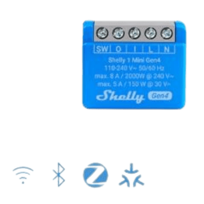 Automatización e Intrusión SHELLY SHELLY1MINIGEN4