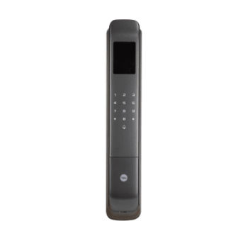 Cerradura Digital Cornelius / Reconocimiento Facial 3D / Sensor de Huella con IA / Capacidad de 100 Huellas, 20 Face ID, 100 Tarjetas MIFARE / Doble Verificación / Bloqueo Automático / Modo Niños / IP54 / Aleación de Aluminio