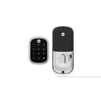 Cerradura Digital YRD256 / Mecanismo de Embutir / Control Remoto con Yale Connect / Compatibilidad Zigbee y Z-Wave Plus / Aplicaciones Alexa y Google Home / Para Puertas de 35mm a 55mm / Uso Residencial y Comercial
