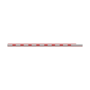 Brazo Recto 4 mts / Iluminación Rojo-Verde para Barreras Hikvision DS-TMG320 / Octagonal Recto