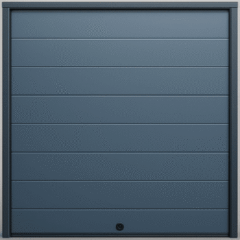 Puerta D / Garage D / Alta Calidad / Linea Central / Color GRIS /  acabdo DELUXE / 12X8 pies / AISLADA / Estilo Americana.