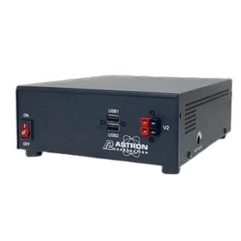Fuente de Alimentación Conmutada, Salida Pico de 25A a 13.8Vdc, Polos de Alimentación del Panel Frontal, 2 Puertos USB: 5,2 V,