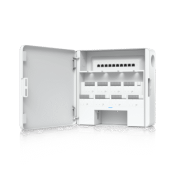 Enterprise Access Hub/Concentrador de Acceso Empresarial con Control de Entrada y Salida de hasta 8 Puertas y Soporte de Respaldo de Batería