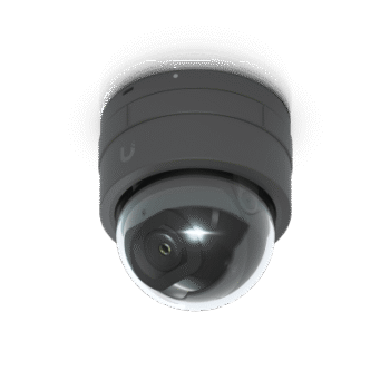 Cámara IP UniFi G5 Domo Ultra Color Negro, Bajo Perfil para Interior, 2K (4MPX), Ángulo Amplio 102.4°, Visión Nocturna IR Hasta 20mts, Detección de Eventos, para Pared o Techo