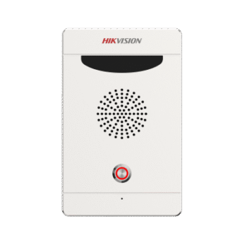 Estación de Alarma de Pánico / Audio Bidireccional / Altavoz 3W Integrado / Micrófono Omnidireccional / 2 Entradas y 2 Salidas de Alarma / IP65 IK08 / Montaje Pared y Empotrado / Exterior Aluminio