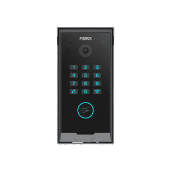 Videoportero Slim IP SIP con Cámara HD, IP IP65, Teclado Numérico y Relé, Apertura por BLE, Tarjeta, Remoto, Protocolo ONVIF, Compatible con App Fanvil Link