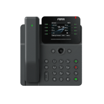 Teléfono IP / Handset Inalámbrico Bluetooth / 12 Líneas SIP / Pantalla IPS Táctil 2.8" HD / Conferencia 6 Vías / Puertos Gigabit / PoE 802.3af / OpenVPN / Hot Desking