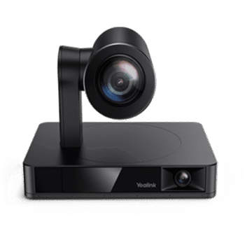 Cámara Yealink UVC86 4K Inteligente con Seguimiento Automático por Voz para Salas de Gran Tamaño