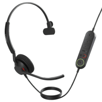 Diadema / Auricular Jabra Engage 40 Mono / USB-C y USB-A / Aislamiento de Ruido / Doble Micrófono MEMS (4093-419-269)