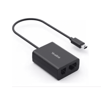 Adaptador EHS Para Diademas Inalámbricas DECT de Yealink Compatible con diversas marcas de Telefonos IP