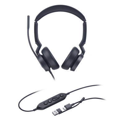 Auriculares  YEALINK UH46-DUAL-TEAMS-USB-C/A