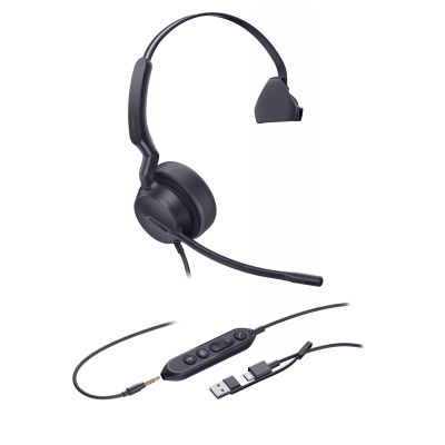 Auriculares  YEALINK UH42-SE-MONO-TEAMS-USB-C/A