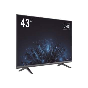 Monitor LED 4K de 43" / Ideal para Oficina y Hogar / Uso 24-7 / Entrada HDMI / Compatible con Montaje VESA (200 X 200) / Bocinas Integradas