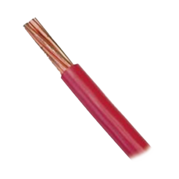 Cable Eléctrico 10 AWG Color Rojo, Conductor de Cobre Suave Cableado. Aislamiento de PVC, Auto Extinguible. Bobina 100 Metros (328.08 Pies)