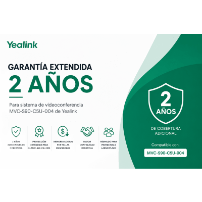Redes e IT YEALINK MVCS90-C5U-004-AMS-2YEAR