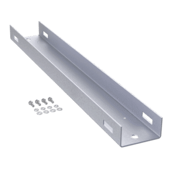 Montaje de Poste Para Gabinetes OSP ComLine de 900 mm de alto (18 UR), De Aluminio, Color Negro