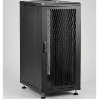 Gabinete de Telecomunicaciones ProLine S1 24 UR 600 mm de Ancho, 900 mm de Profundidad, Color Negro