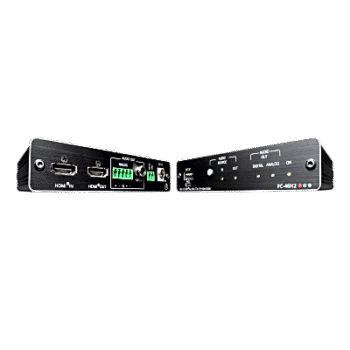 Desembebedor de Audio HDMI Profesional | 4K/60 UHD (4:4:4) | 18 Gbps | HDR | HDCP 2.2 | Salidas S/PDIF y Audio Balanceado | ARC | Gestión EDID Inteligente | Kramer re-Klocking | DigiTOOLS Compacto
