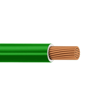 (SLY311) Cable Eléctrico de Cobre Recubierto THW-LS Calibre 12 AWG 19 Hilos Color Verde (100 Metros (328.08 Pies))