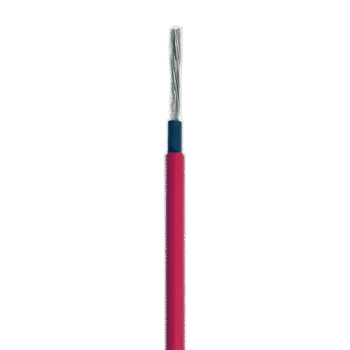Cable Fotovoltaico Rojo/ Cobre Estañado / 4 mm² (12 AWG) / 2000V / Rollo de 500 m / / UL 4703 y TUV