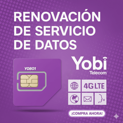 Radiocomunicación  YOBI RENO3GBYOBI