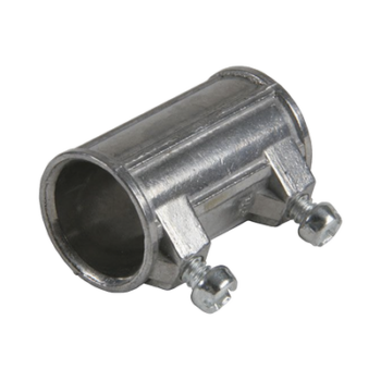 Cople de 1/2" para Tubo Pared Delgada con Tornillos Opresores.