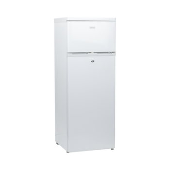 Refrigerador Combinado Solar de 220L (7.7 ft3) - 12/24V, Alta Capacidad, Optimo Para Operación Sin Red Eléctrica, Rendimiento Superior.