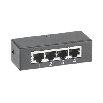 HUB de 4 Puertos, Para Conexión de 3 Sensores Adicionales a PDUs y UPS de Panduit