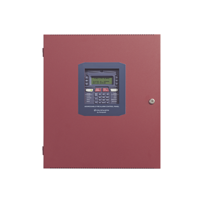 Panel direccionable de detección de incendio de un lazo SLC para hasta 50 puntos, con comunicador dual IPOTS-COM y dispositivos SWIFT