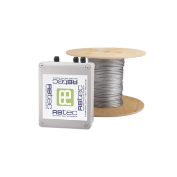 RBTEC IRONCLAD IROC1Z250V2 / Cable Sensor Perimetral Blindado / 75 m (246 ft) / 1 Zona / Deteccion por Vibracion / Sin Falsas Alarmas / Tarjeta LPU400 / Calibracion por Software