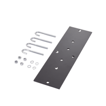 Kit de Conexión a Rack, Para Escalerillas de 12 y 6 in de Ancho, de Acero, Color Negro