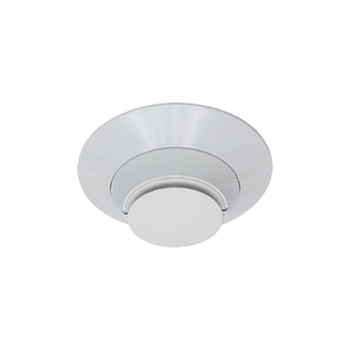 Detector fotoeléctrico direccionable de humo con sensor térmico fijo a 135°F (57°C), color blanco, protocolo LiteSpeed, base de 6 pulgadas