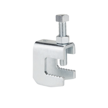 Mordaza de Acero Fija barras de 3/4", para varilla roscada de 3/8".