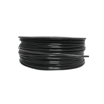 Bobina de 152 Metros de Cable Detector de Calor, Temperatura Fija 185° C, Recubrimiento de Nylon Negro para Aplicaciones en Exterior