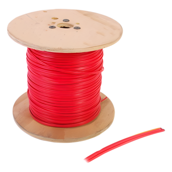 Carrete de Alambre de 305 Metros (1000 Pies) / 2 x 16 AWG / Riser / Tipo ZIP FPLR-CL3R / Para Aplicaciones en Sistemas de Detección de Incendio y Sistemas de Voceo