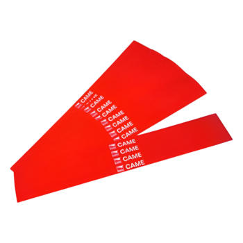 Paquete de 20 bandas reflectantes rojas para mástil 001-G0401,001-G0601 CAME