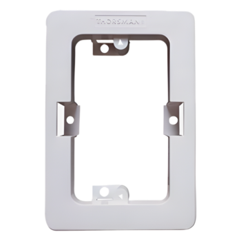 Caja Sin Fondo Universal, Color Blanco de PVC Auto Extinguible (7900-02002)