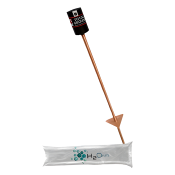 Electrodo Para Tierra Física para Aplicaciones Residenciales y Antenas de Baja Potencia.