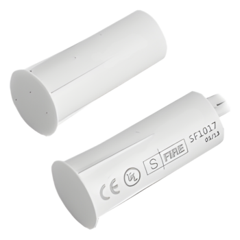 Contacto Magnético de Empotrar / GAP 19 mm / Switch NC / Puertas y Ventanas de Madera y Aluminio / Color Blanco / 12VCC