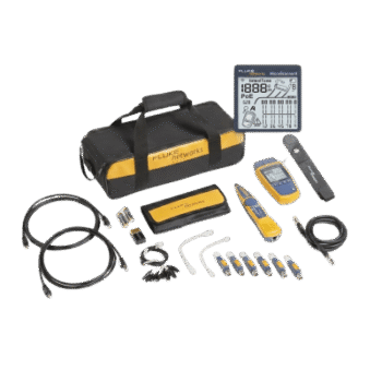 Kit Profesional de Verificador de Red MicroScanner2, para Comprobación de Redes de Voz, Datos y Video, con Pantalla LCD Retroiluminada
