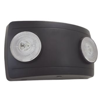 Luz de Emergencia SF660LB / 2W LED / 150 lm / 90 min Autonomía / Batería Ni-Cd / 127-240 VAC / UL 5VA / Negro
