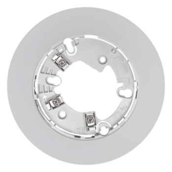 Base de 6 Pulgadas / Para detectores Notifier, Farenhyt, Silent Knight y Fire-Lite / Color Blanco