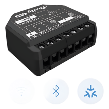 Apagador inteligente Wifi 2.4 / 2 canales  Para apagador doble / 10A por canal / Compatible con asistentes de voz