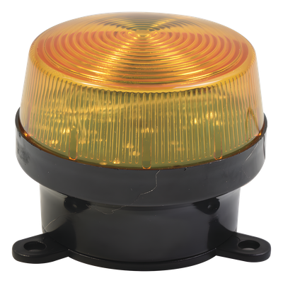 Estrobo LED / 12 VCC / 90 Destellos por Minuto / Montaje Brida 68 mm / Ámbar Rojo Azul Blanco / -20℃ a +60℃