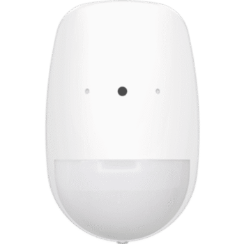 Sensor de Movimiento PIR y Ruptura de Cristal Inalámbrico / Detección PIR 12 m (39.4 ft) / Cobertura 85.9° / Ruptura de Cristal 8 m (26.2 ft) / 120° / Inmunidad a Mascotas 30 kg (66 lb) / Batería 4 Años / AX PRO Hikvision