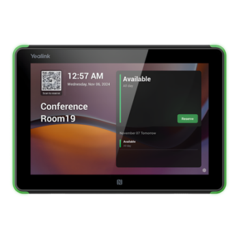 Panel Touch Para Programación De Salas De Reuniones Todo En Uno Con Indicadores LED Laterales Moderno y Ultrafino