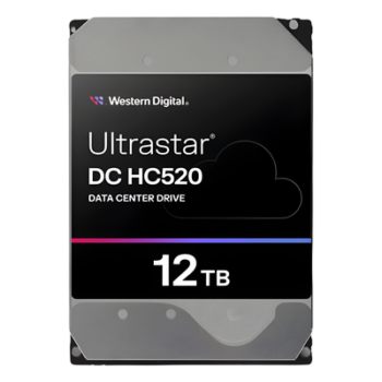 Disco Duro Enterprise 12 TB / Wester Digital (WD) / Serie Ultrastar / Recomendado para Data Center y NVRs de Alta Capacidad / Alto Performace
