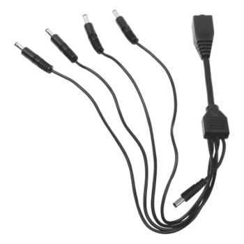 Cable con 5 Vías para Alimentar 4 Cámaras TurboHD y DVR TurboHD Epcom / Hikvision